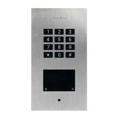 Absolute DoorBird IP And WiFi Access Control Device, Flush Mount, Stainless Steel