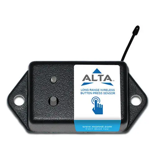 Absolute ALTA Wireless Button Press Sensor - Coin Cell Powered, 900MHZ