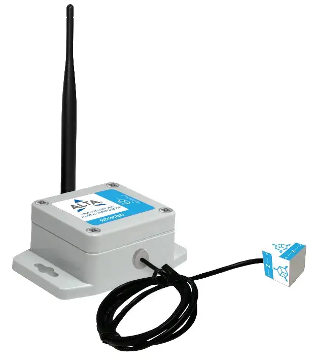 Absolute ALTA Industrial Advanced Vibration Meter W/10 Ft Lead, AA Battery, 900MHZ