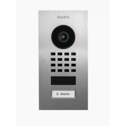 Absolute Doorbird Compact IP Video Door Station, Flush Mount, Stainless Steel