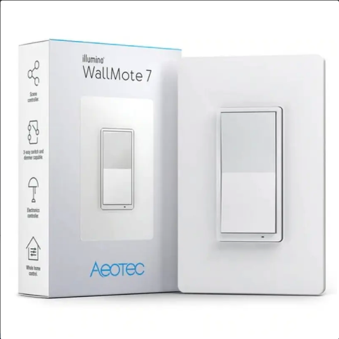 Absolute Aeotec ZWA022 Illumino Wallmote 7