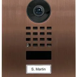 Absolute DoorBird IP Video Door Station Upgrade For D201 / D202, S.Steel V2A, Bronze
